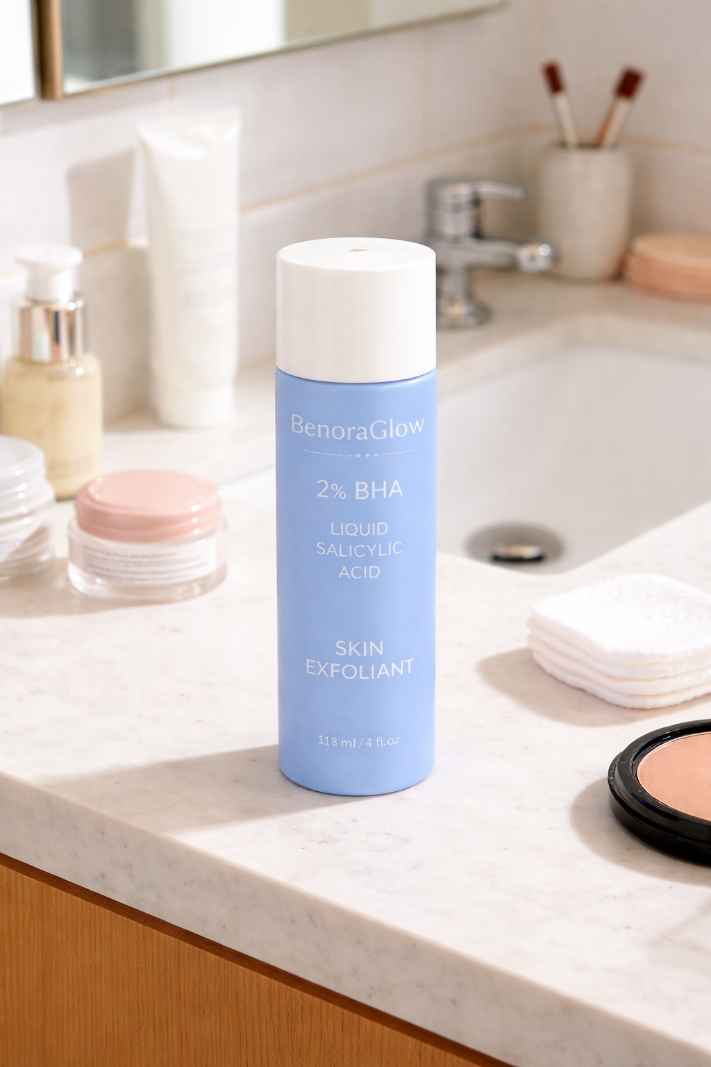 BenoraGlow™ 2% BHA Liquid Salicylic Acid Skin Exfoliant 118ml / 4fl oz