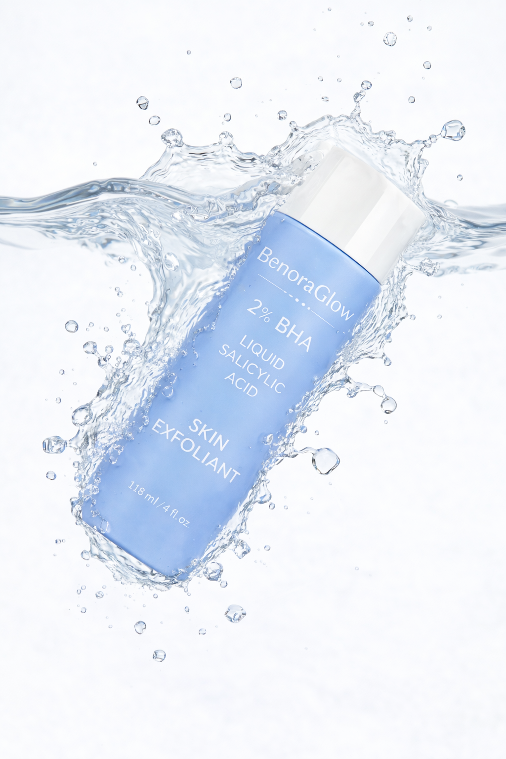 BenoraGlow™ 2% BHA Liquid Salicylic Acid Skin Exfoliant 118ml / 4fl oz